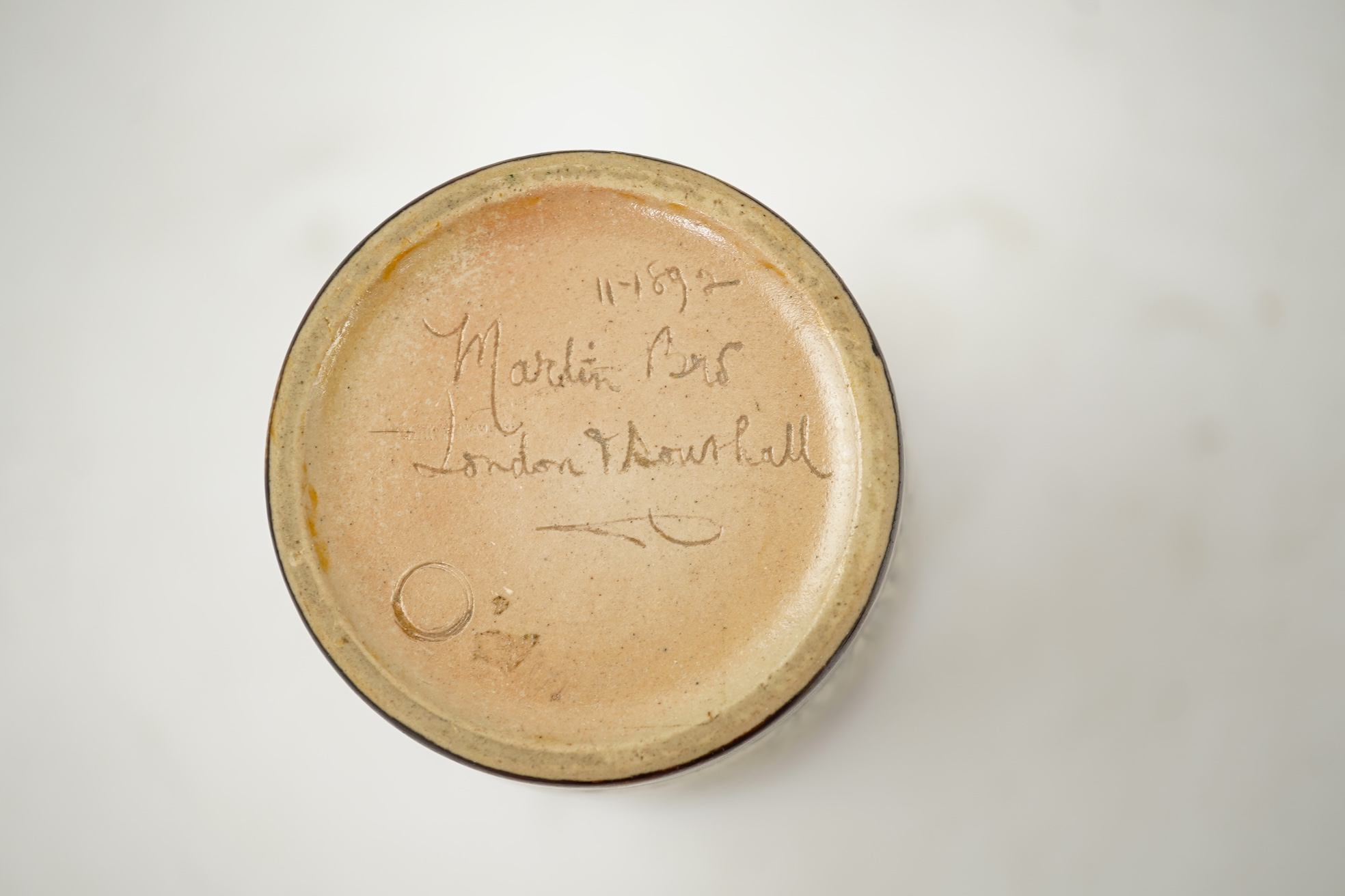 Martin Brothers: A group of three small wares